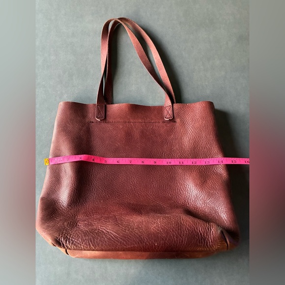 Madewell Medium Transport Tote Dark Cabernet - Picture 5 of 15